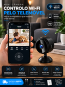 Micro Câmera Wi-Fi Smart Cam