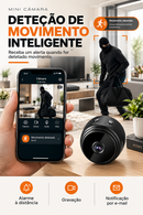 Micro Câmera Wi-Fi Smart Cam