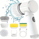 CleanSpin - Escova Elétrica de Limpeza 5 em 1